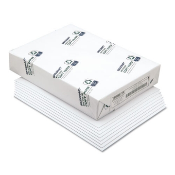 Picture of 7530014125168 SKILCRAFT Xerographic Paper, 92+ Bright, 20 lb Bond Weight, A4, White, 500 Sheets/Ream, 10 Reams/Carton