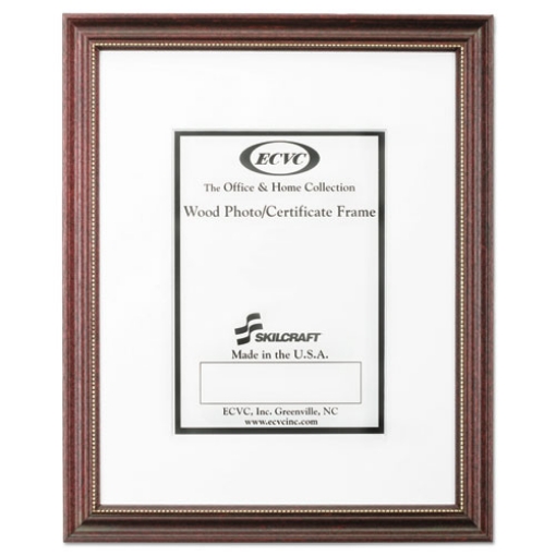 Picture of 7105014246478 SKILCRAFT Mahogany Frames, Certificate/Photo, 11 x 14, 12/Carton