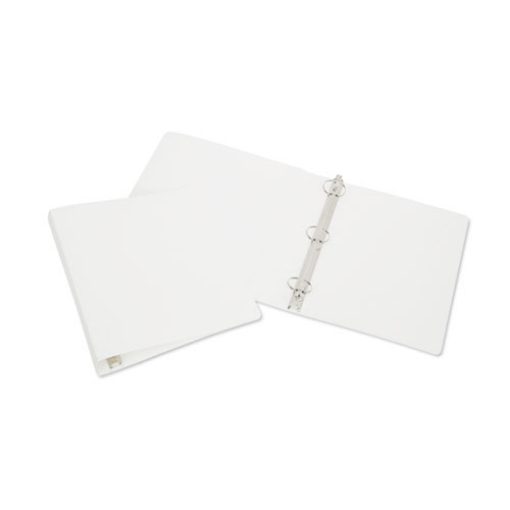 Picture of 7510014841759 Skilcraft 3-Ring Flexible Binder, 1" Capacity, 11 X 8.5, White