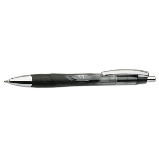 Picture of 7520015068500 Skilcraft Vista Gel Pen, Retractable, Medium 0.7 Mm, Black Ink, Smoke Barrel, Dozen