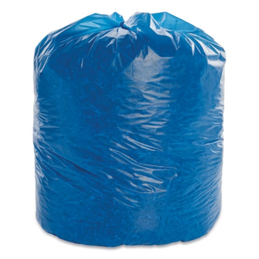 Picture of 8105015173665, Skilcraft Biohazard And Healthcare Can Liners, 33 Gal, 1.2 Mil, 30.5" X 43", Blue, 30/box