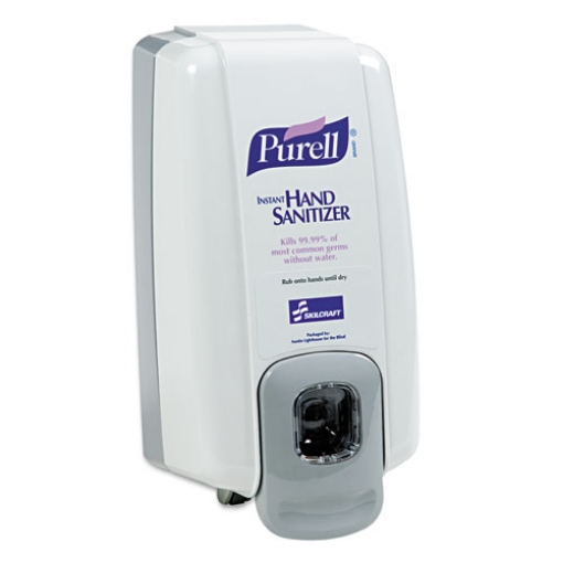 Picture of 4510015219870, Skilcraft, Purell Wall Dispenser, 1,000 Ml, 5 X 4 X 10, Gray, 6/box