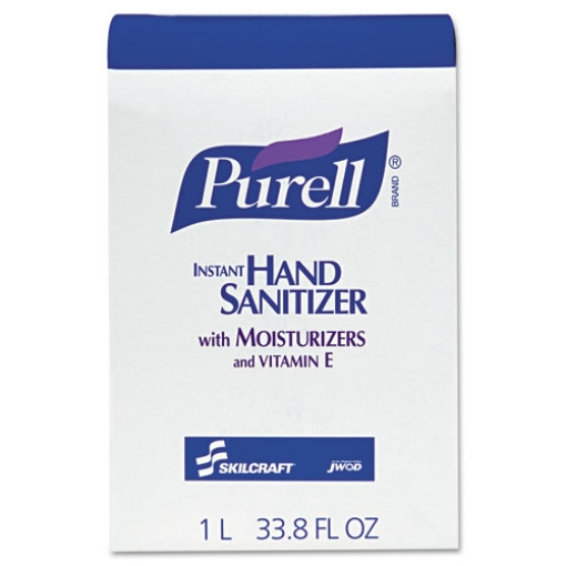 Picture of 8520015220828, Purell Instant Dispenser Refill Liquid Hand Sanitizer, 1,000 Ml, 8/box
