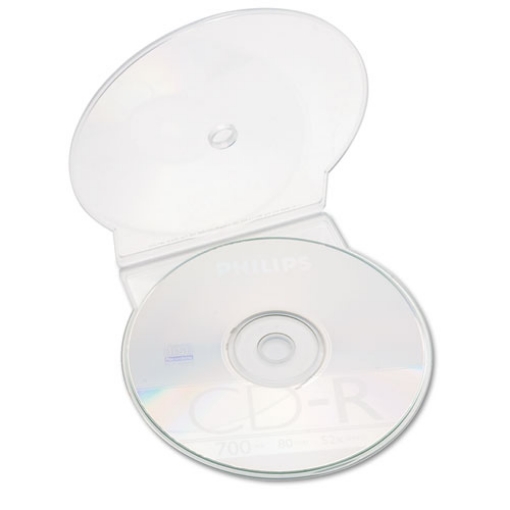 Picture of 7045015547681, SKILCRAFT C-Shell CD Cases, Clear, 25/Pack