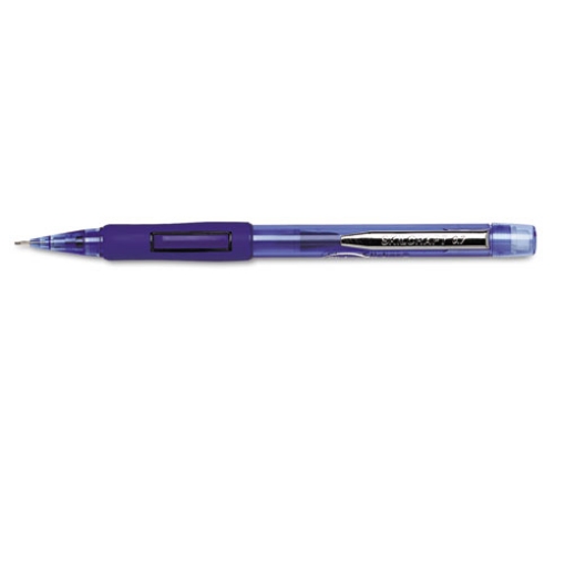 Picture of 7520015654874 Skilcraft Slickerclicker Side Advanced Mechanical Pencil, 0.7mm, Black Lead, Trans Blue Barrel, Dozen