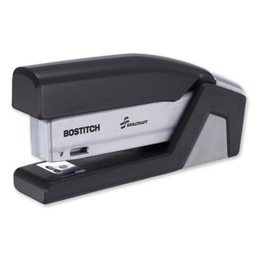 Picture of 7520015668649 Skilcraft Compact Stapler, 15-Sheet Capacity, Black/gray