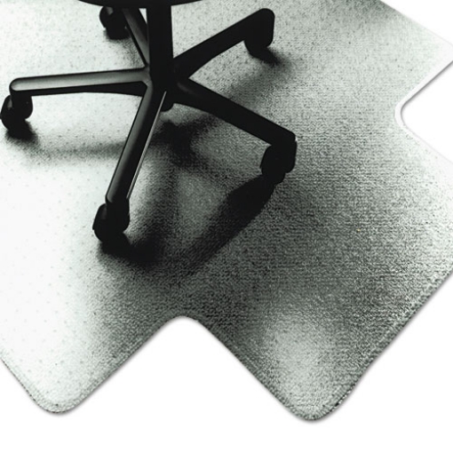 Picture of 7220015772529, Skilcraft Pvc Chair Mats, Low To Medium Pile Carpet, 53 X 45, Clear