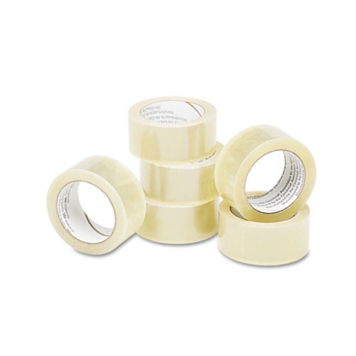 Picture of 7510015796874 Skilcraft Commercial Package Sealing Tape, 3" Core, 2" X 55 Yds, Clear, 6/pack