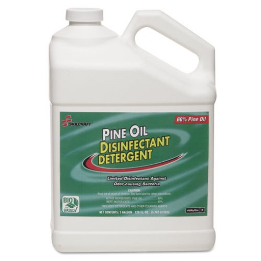 Picture of 6840005843129, Skilcraft, Pine Oil Disinfectant Detergent, 1 Gal, 6/carton