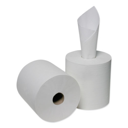 Picture of 8540015909069, SKILCRAFT, Center-Pull Paper Towel, 2-Ply, 8.25" x 600 ft, White, 600/Roll, 6 Rolls/Box