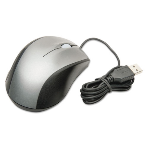 Picture of 7025016184138, Optical Wired Mouse, Usb 2.0, Right Hand Use, Black/gray