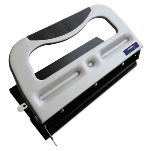 Picture of 7520016203315 Skilcraft Heavy-Duty Three-Hole Punch, 9/32" Holes, 32-Sheet, Black