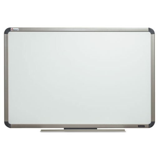 Picture of 7110016222121 skilcraft quartet total erase white board, 36 x 24, white surface, silver titanium frame