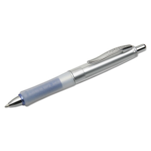 Picture of 7520016296577 Skilcraft Writebalance Wide Body Ballpoint Pen, Retractable, Medium 1 Mm, Blue Ink, Silver Barrel