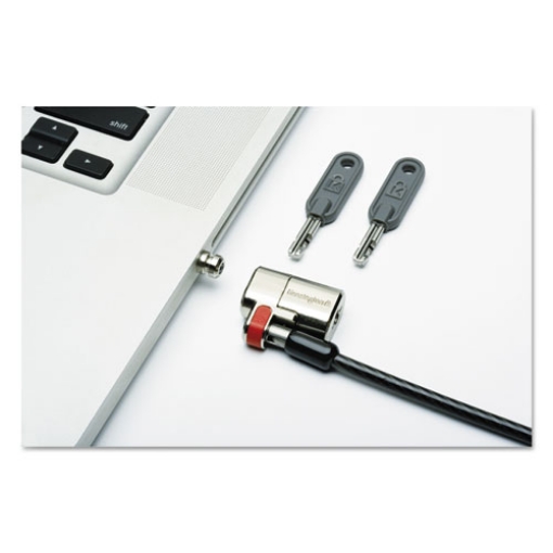 Picture of 5340016304194, Kensington ClickSafe Keyed Laptop Lock, 5 ft Carbon Steel Cable, Black, 10/Pack
