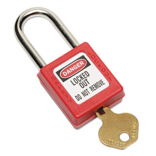 Picture of 5340016502617, Lockout Tagout Padlocks, 1 Keyed Different