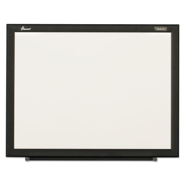 Picture of 7110016511294 SKILCRAFT Quartet Non-Magnetic Melamine Dry Erase Board, 36 x 24, White Surface, Black Aluminum Frame