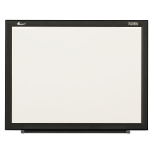 Picture of 7110016511294 SKILCRAFT Quartet Non-Magnetic Melamine Dry Erase Board, 36 x 24, White Surface, Black Aluminum Frame