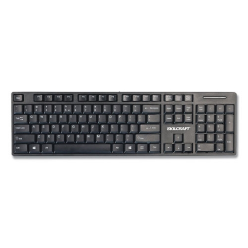 Picture of 7025016774742, Skilcraft Usb Wired Keyboard, 101 Keys, Black