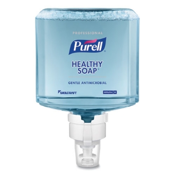 Picture of 8520016843252 Purell Skilcraft Professional Healthy Soap 0.5% Bak Antimicrobial Foam, Light Fragrance, 1,200 Ml, 2/box