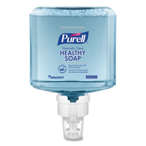 Picture of 8520016843253 Purell Skilcraft Professional Crt Healthy Soap Naturally Clean Foam, Light Fragrance, 1,200 Ml, 2/box