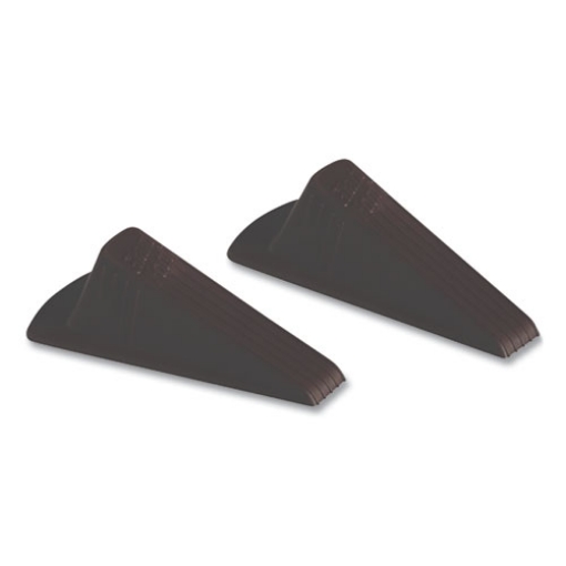 Picture of 5340016936357, Skilcraft Doorstop, Extra-Large, 3.5 X 6.75 X 2, Brown, 2/pack
