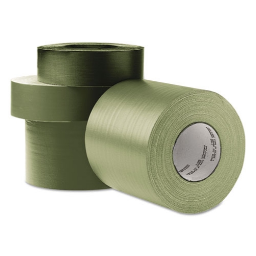 Picture of 7510008909874 Skilcraft Waterproof Tape - "the Original'' 100 Mph Tape, 3" Core, 3" X 60 Yds, Olive Drab