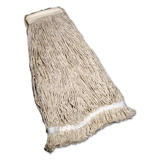 Picture of 7920009265493, Skilcraft, Cut End Wet Mop Heads, 31", Cotton/rayon, Natural