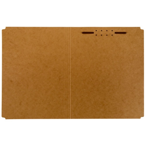 Picture of 7530009268978 SKILCRAFT Heavy-Duty Kraft Fastener Folder, 0.75" Expansion, 1 Fastener, Letter Size, Kraft Exterior, 100/Box
