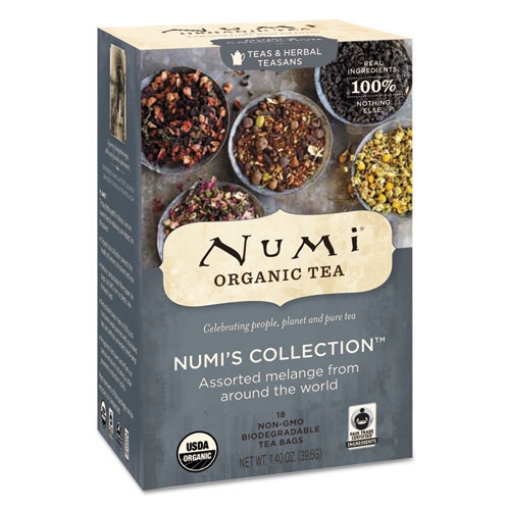 Picture of Organic Tea, Numi's Collection: Assorted, 18/box