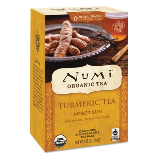 Picture of Turmeric Tea, Amber Sun, 1.46 Oz Bag, 12/box