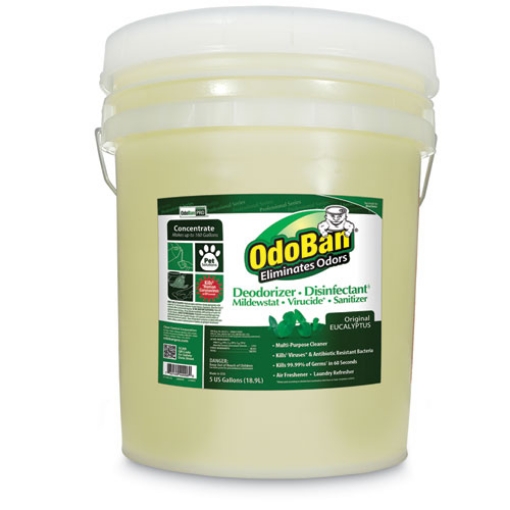 Picture of Concentrated Odor Eliminator And Disinfectant, Eucalyptus, 5 Gal Pail