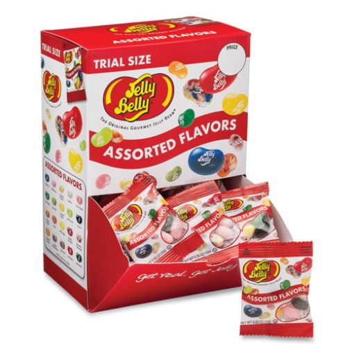 Picture of Jelly Beans, Assorted Flavors, 80/dispenser Box