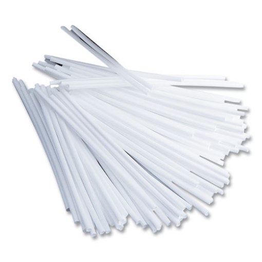 Picture of Plastic Stir Sticks, 5", White, 1,000/box