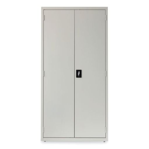 Picture of Fully Assembled Storage Cabinets, 5 Shelves, 36" x 18" x 72", Light Gray