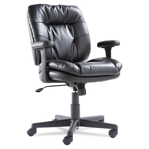 Picture of Executive Swivel/tilt Chair, Supports Up To 250 Lb, 16.93" To 20.67" Seat Height, Black