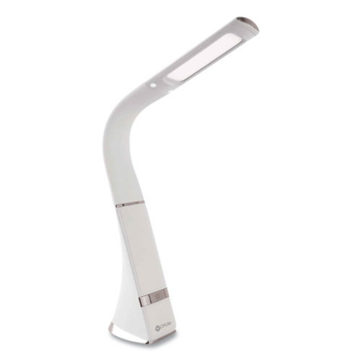 Picture of Wellness Series Recharge LED Desk Lamp, 10.75" to 18.75" High, White, Ships in 1-3 Business Days