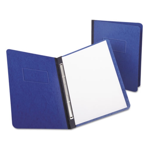 Picture of Heavyweight Pressguard And Pressboard Report Cover W/reinforced Side Hinge, 2-Prong Fastener, 3" Cap., 8.5 X 11, Dark Blue