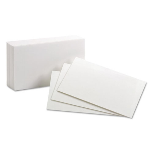 Picture of Unruled Index Cards, 3 X 5, White, 100/pack