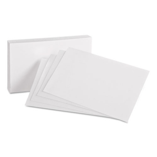 Picture of Unruled Index Cards, 4 X 6, White, 100/pack