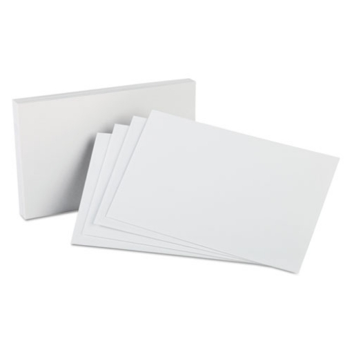 Picture of Unruled Index Cards, 5 X 8, White, 100/pack