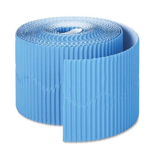 Picture of Bordette Decorative Border, 2.25" X 50 Ft Roll, Brite Blue