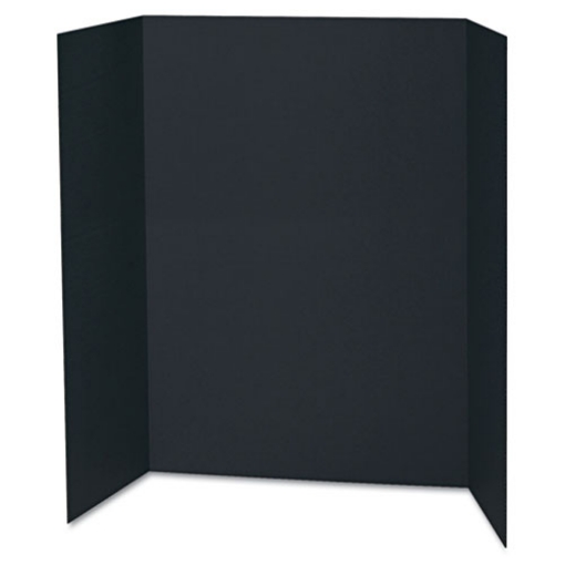 Picture of Spotlight Corrugated Presentation Display Boards, 48 X 36, Black/kraft, 24/carton