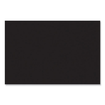 Picture of SunWorks Construction Paper, 50 lb Text Weight, 24 x 36, Black, 50/Pack