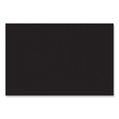 Picture of SunWorks Construction Paper, 50 lb Text Weight, 24 x 36, Black, 50/Pack