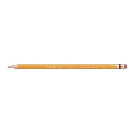 Picture of Everstrong #2 Pencils, Hb (#2), Black Lead, Yellow Barrel, 24/pack