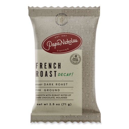 Picture of Premium Coffee, Decaffeinated French Roast, 18/carton