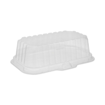 Picture of OPS Dome-Style Lid, 17S Deep Dome, 8.3 x 4.8 x 2.1, Clear, Plastic, 250/Carton