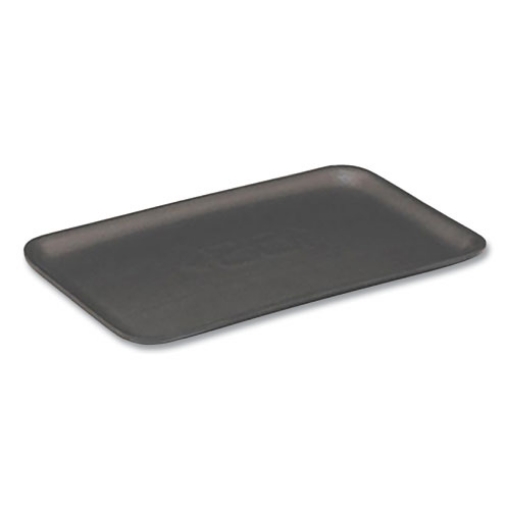 Picture of Supermarket Tray, #7S, 5.63 x 14.16 x 0.67, Black, Foam, 250/Carton