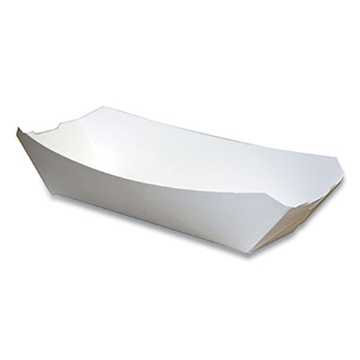 Picture of Paperboard Food Tray, #12 Beers Tray, 6 x 4 x 1.5, White, Paper, 300/Carton